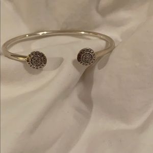 Pandora bangle bracelet silver